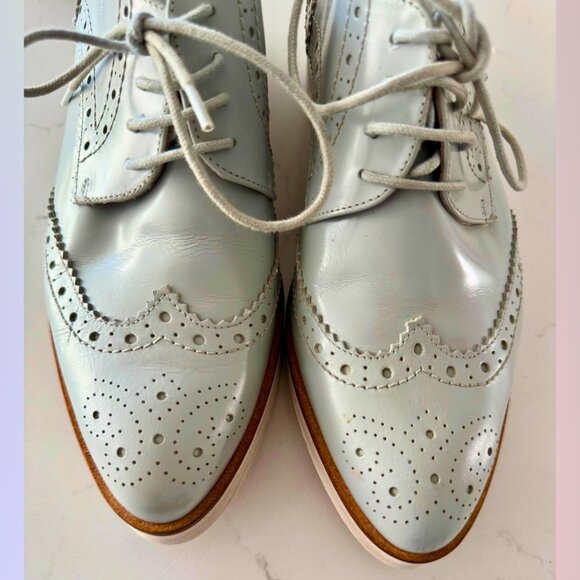 Elysess Loafer Baby Blue Dress Shoes – Size 38 - Picture 4 of 6